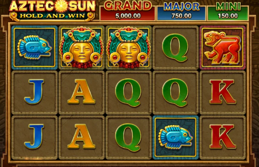 Aztec Sun Hold and Win